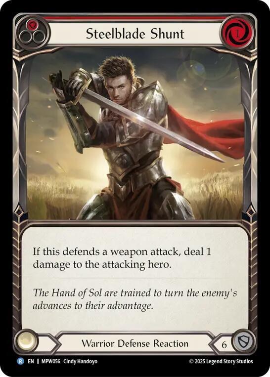 Steelblade Shunt Red
