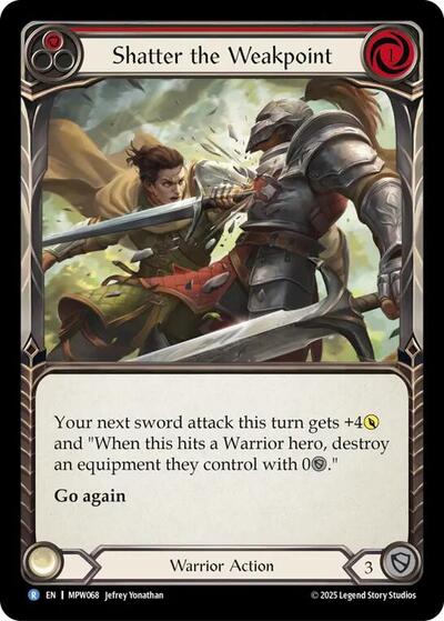 Shatter the Weakpoint Red