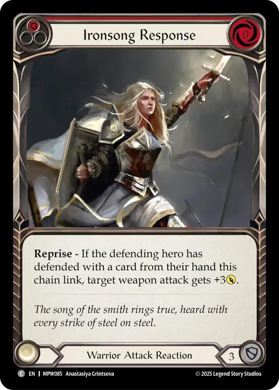 Ironsong Response Red