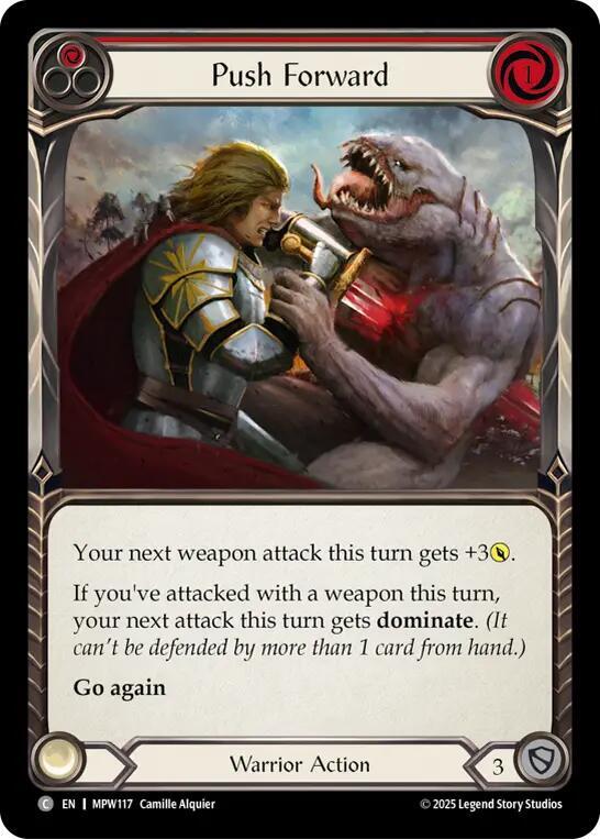 Push Forward Red