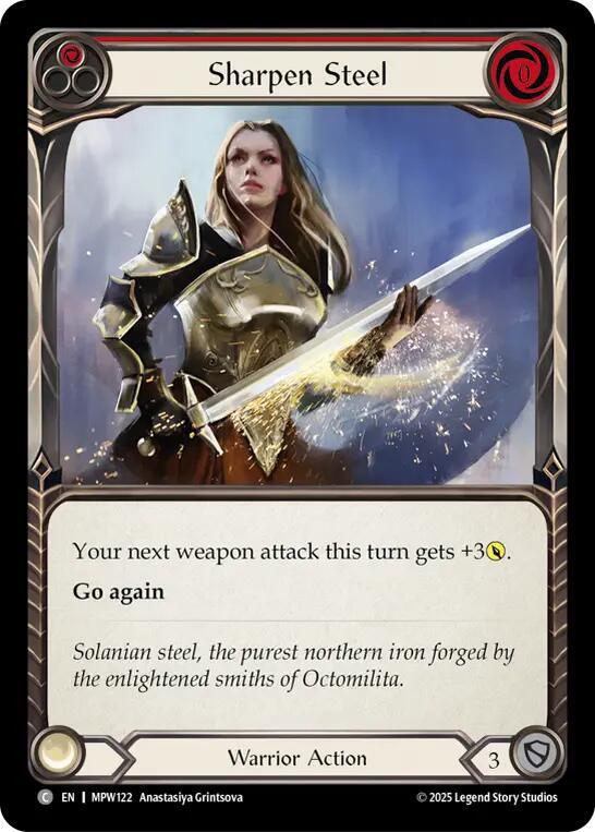 Sharpen Steel Red