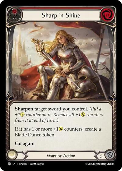 Sharp n Shine Red