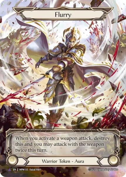 Flurry (Marvel) - Mastery Pack Warrior - Flesh and Blood TCG