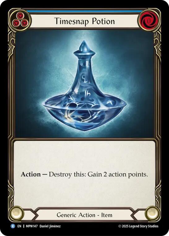 Timesnap Potion Blue