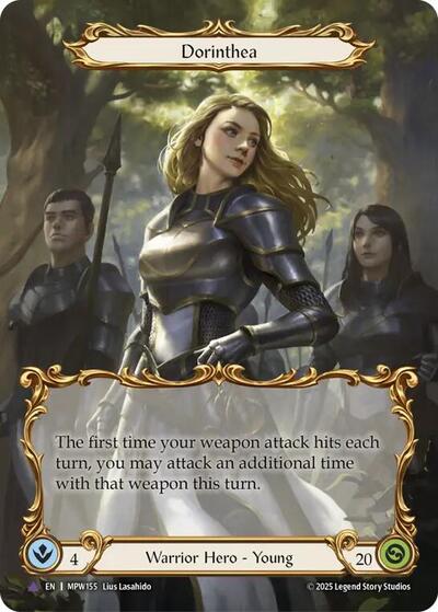Dorinthea (Marvel) Mastery Pack Warrior Marvel Flesh and Blood card — value and price