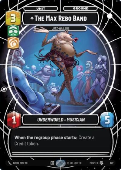 The Max Rebo Band - Jatz-Wailers card