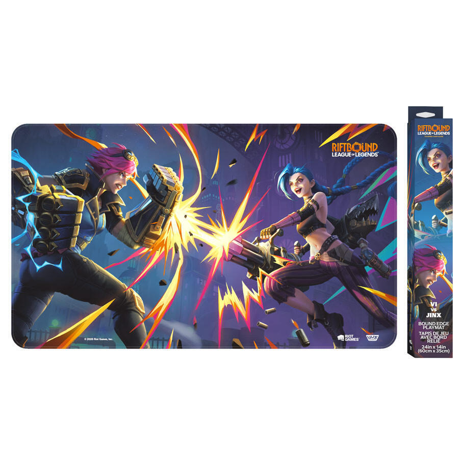 Riftbound: League of Legends Playmat - Vi vs Jinx - Riftbound