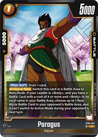 Paragus - Dragon Ball Super: Fusion World Story Booster 01 trading card