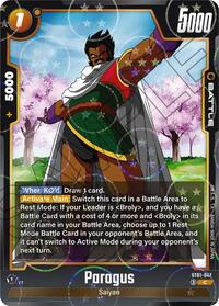 Paragus (Dragon Ball Pattern) - Dragon Ball Super: Fusion World Story Booster 01 trading card
