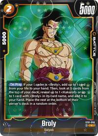 Broly - ST01-048 (Dragon Ball Pattern) - Dragon Ball Super: Fusion World Story Booster 01 trading card