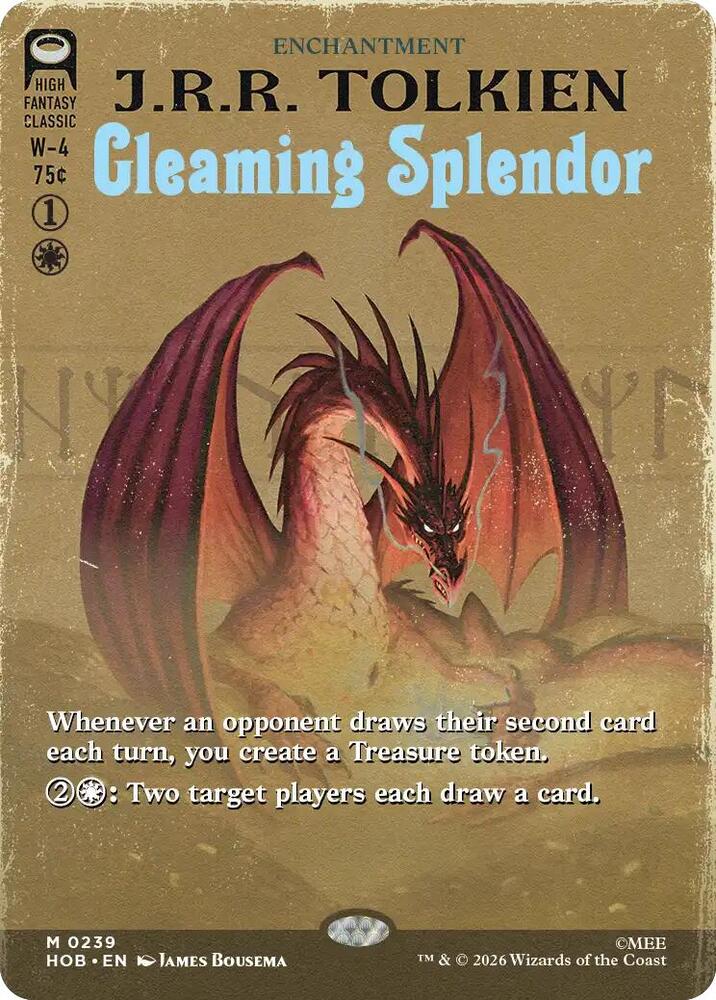 Gleaming Splendor (Borderless) — The Hobbit
