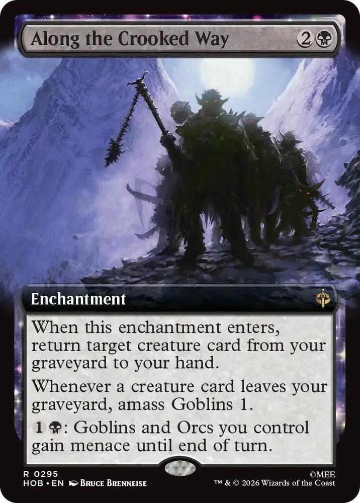 Along the Crooked Way (Extended Art), The Hobbit card number 295