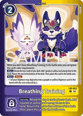 Breathing Training