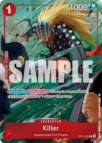 Killer (One Piece Card Game Illustration Box Vol. 8) — One Piece Promotion Cards