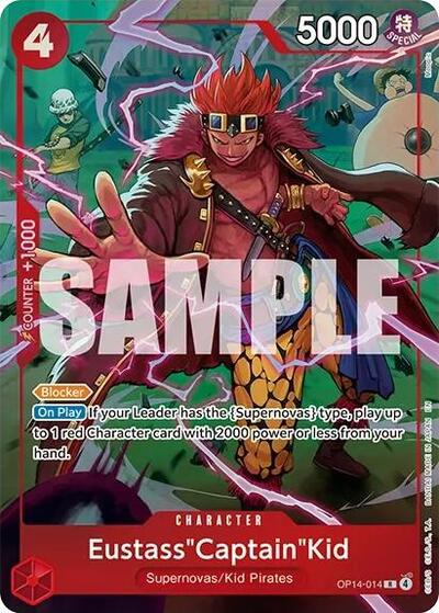 Eustass"Captain"Kid (One Piece Card Game Illustration Box Vol. 8)