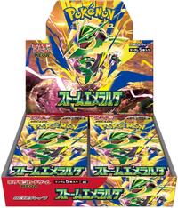 Storm Emeralda Booster Box from M6: Storm Emeralda Pokemon card image