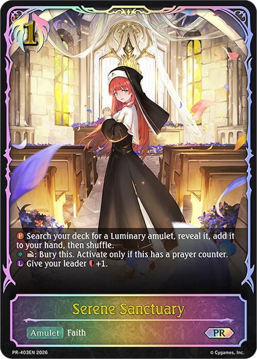 Serene Sanctuary (Shadowverse: Evolve Promo Cards) — Shadowverse: Evolve card