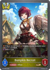 Bumpkin Recruit - PR-406EN - Shadowverse: Evolve Shadowverse: Evolve Promo Cards trading card