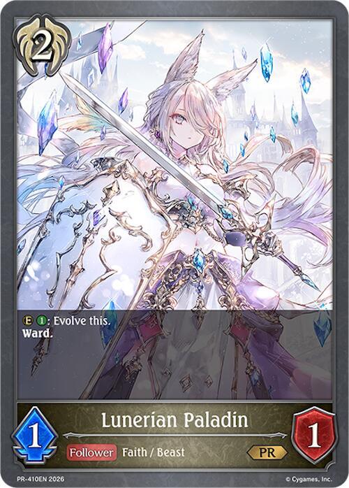 Lunerian Paladin (Shadowverse: Evolve Promo Cards) — Shadowverse: Evolve card