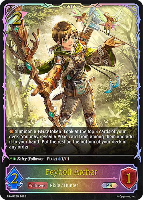 Feybolt Archer (Shadowverse: Evolve Promo Cards) — Shadowverse: Evolve card