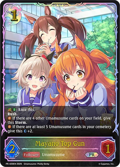 Mayano Top Gun (Shadowverse: Evolve Promo Cards) — Shadowverse: Evolve card