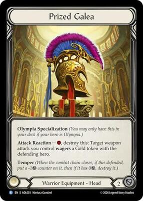 Armory Deck: Olympia, Prized Fighter | Flesh and Blood TCG | TCGplayer