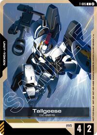Tallgeese (T-005) Token (WCS 26-27 Participation Pack Vol.2) — Gundam Promotional Cards