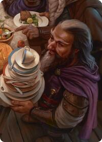 Ori, Plate Stacker Art Card (6/12) - Magic: The Gathering Art Series: The Hobbit trading card