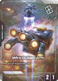 Wire-Guided Arm (T-022) Token (Left Hand) (World Championship Regionals 26-27 Season 2) (Finalist) — Gundam Promotional Cards
