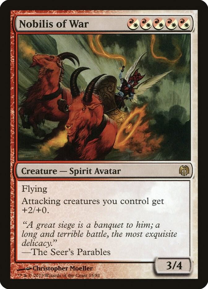Nobilis of War 15 card