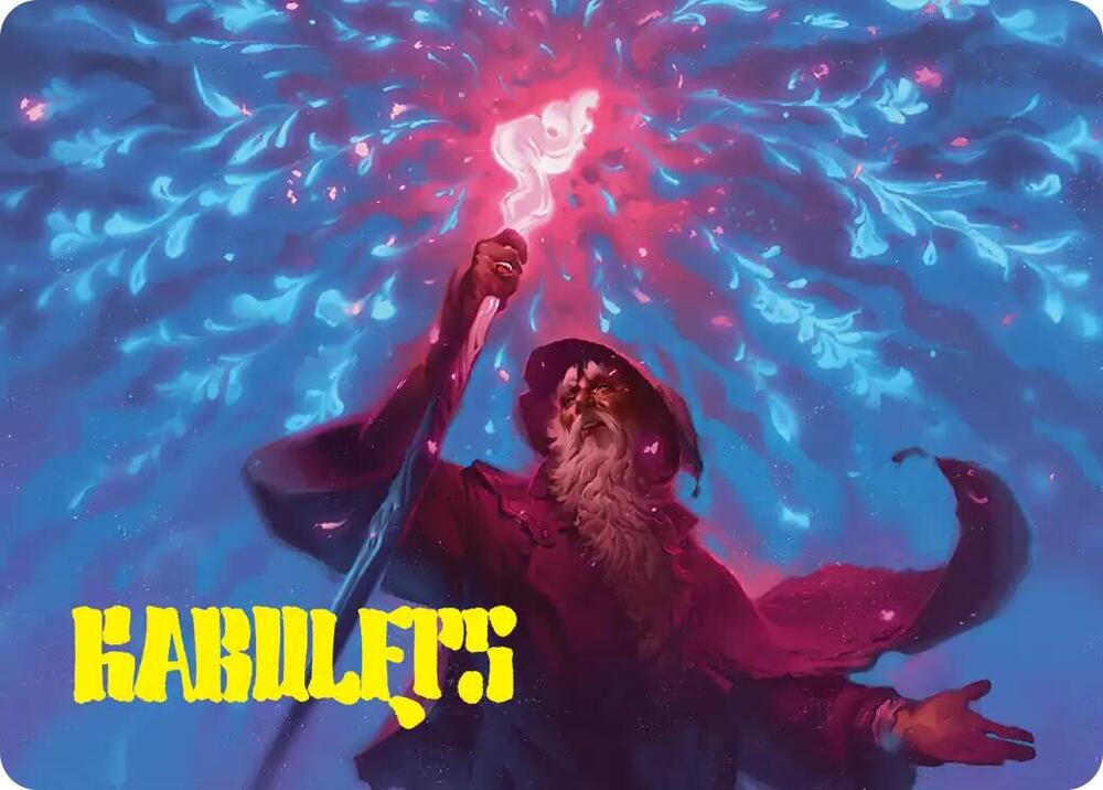 Wizard's Staff Art Card (Gold-Stamped Signature) 15 card