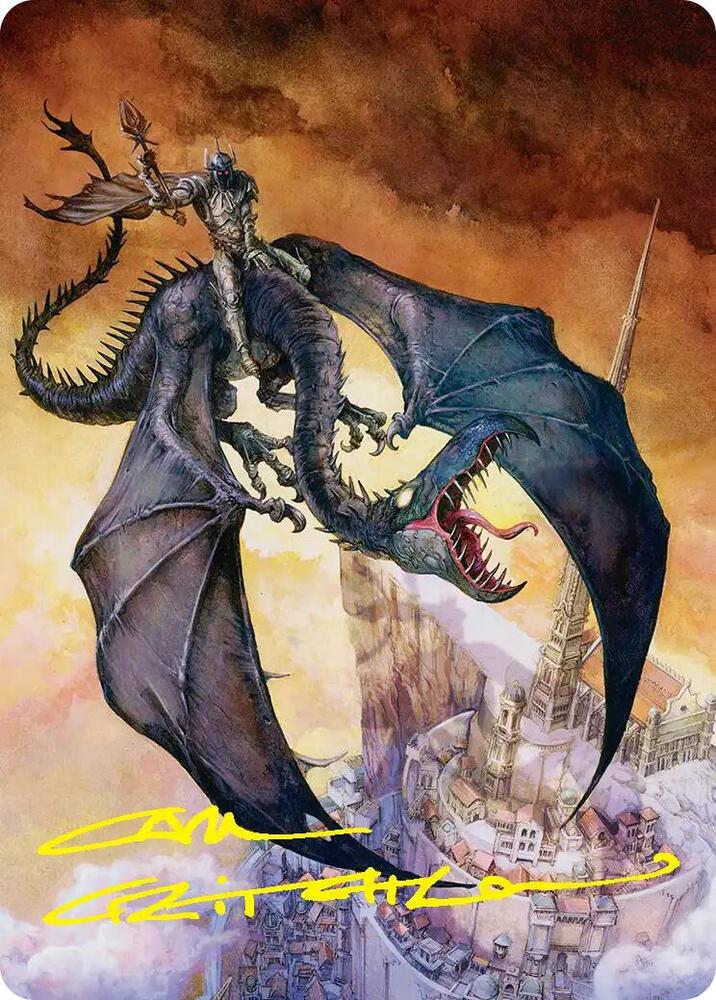 Witch-king, Bringer of Ruin Art Card (Gold-Stamped Signature) 32 card