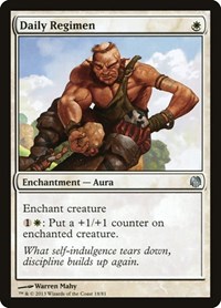 Daily Regimen - Duel Decks: Heroes vs. Monsters - Magic: The Gathering card