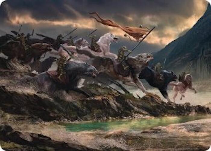 Tide of Fury and Disorder Art Card
