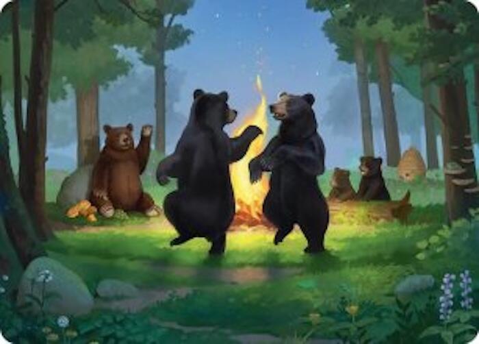 Dancing from Dark to Dawn Art Card