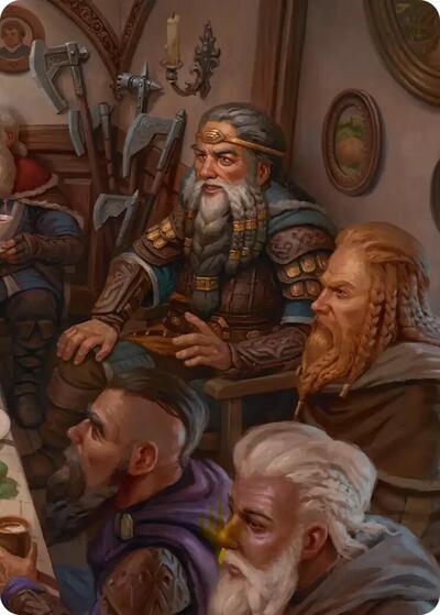Thorin, King of Durin's Folk Art Card (3/12)