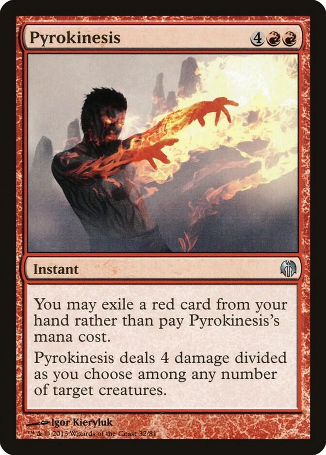 Pyrokinesis 32 card