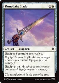 Dunedain Blade - Magic: The Gathering The Hobbit: Eternal-Legal trading card