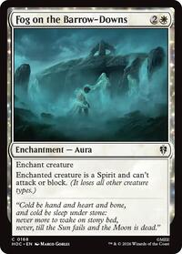 Fog on the Barrow-Downs - Magic: The Gathering The Hobbit: Eternal-Legal trading card