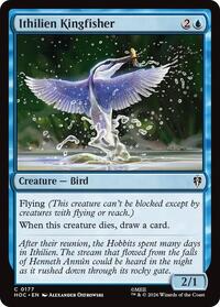Ithilien Kingfisher - Magic: The Gathering The Hobbit: Eternal-Legal trading card