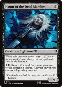 Haunt of the Dead Marshes - Magic: The Gathering The Hobbit: Eternal-Legal trading card