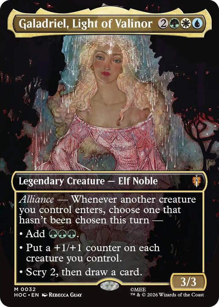 Galadriel, Light of Valinor (Borderless)