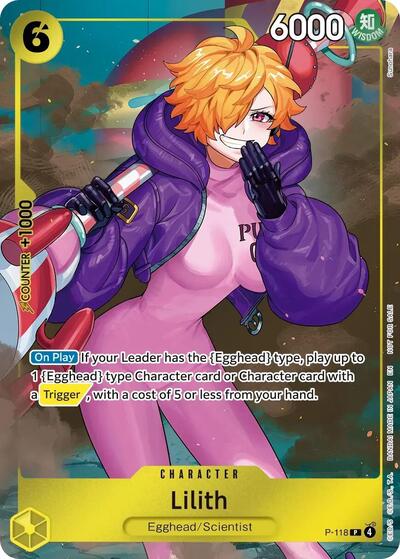 Lilith (Event Pack Vol. 9) One Piece Promotion Cards PR One Piece card — value and price