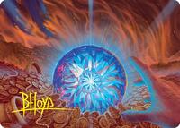 The Arkenstone Art Card (Gold-Stamped Signature) - Art Series: The
