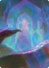 Dragon-Cursed Halls Art Card (8/12) - Magic: The Gathering Art Series: The Hobbit trading card