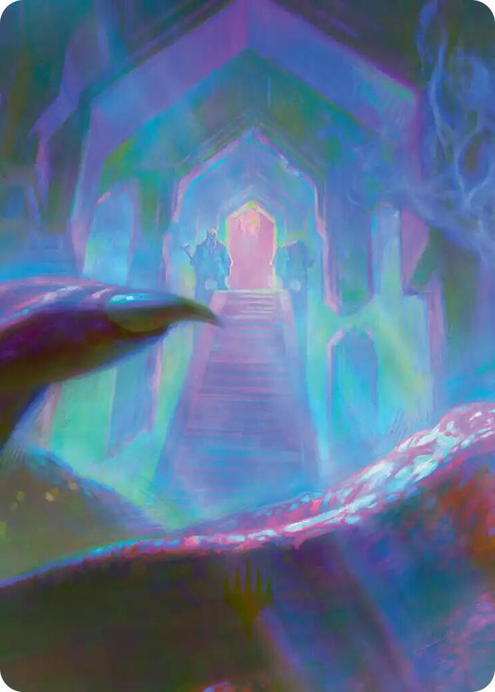Dragon-Cursed Halls Art Card (8/12)
