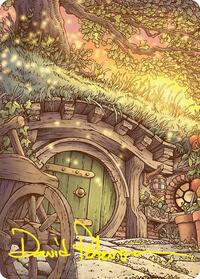 Plains (Summer) Art Card (Gold-Stamped Signature) - Magic: The Gathering Art Series: The Hobbit trading card