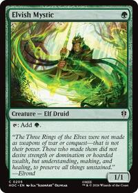 Elvish Mystic - Magic: The Gathering The Hobbit: Eternal-Legal trading card