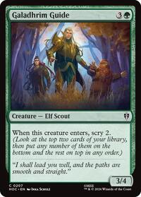 Galadhrim Guide - Magic: The Gathering The Hobbit: Eternal-Legal trading card