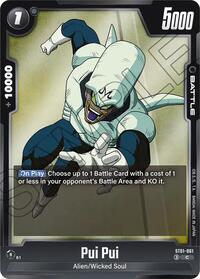 Pui Pui - Dragon Ball Super: Fusion World Story Booster 01 trading card